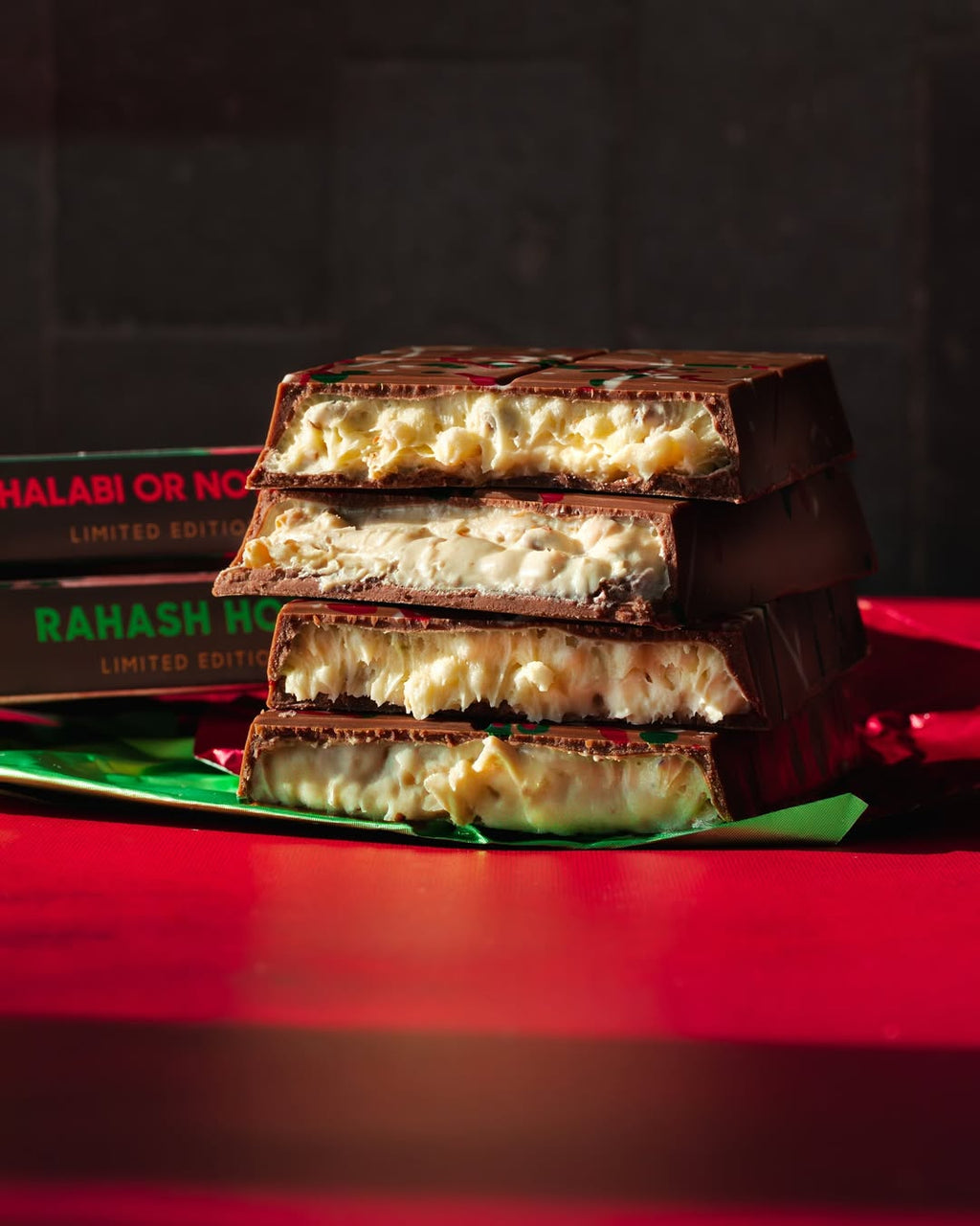Melt Dubai Chocolate: Mahalabi Cream & Crispy Rice